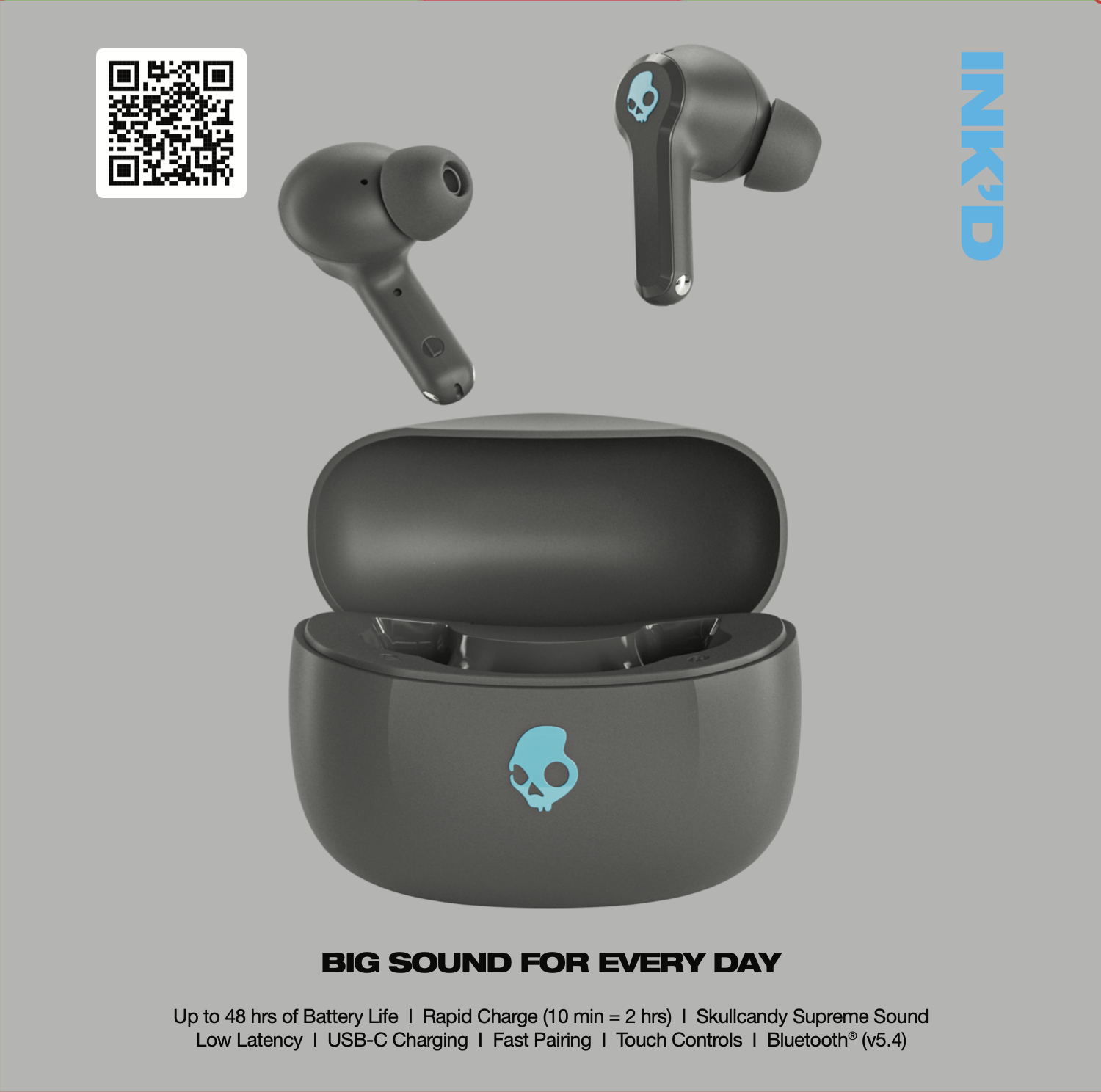 Skullcandy INKD® True Wireless Earbuds 15