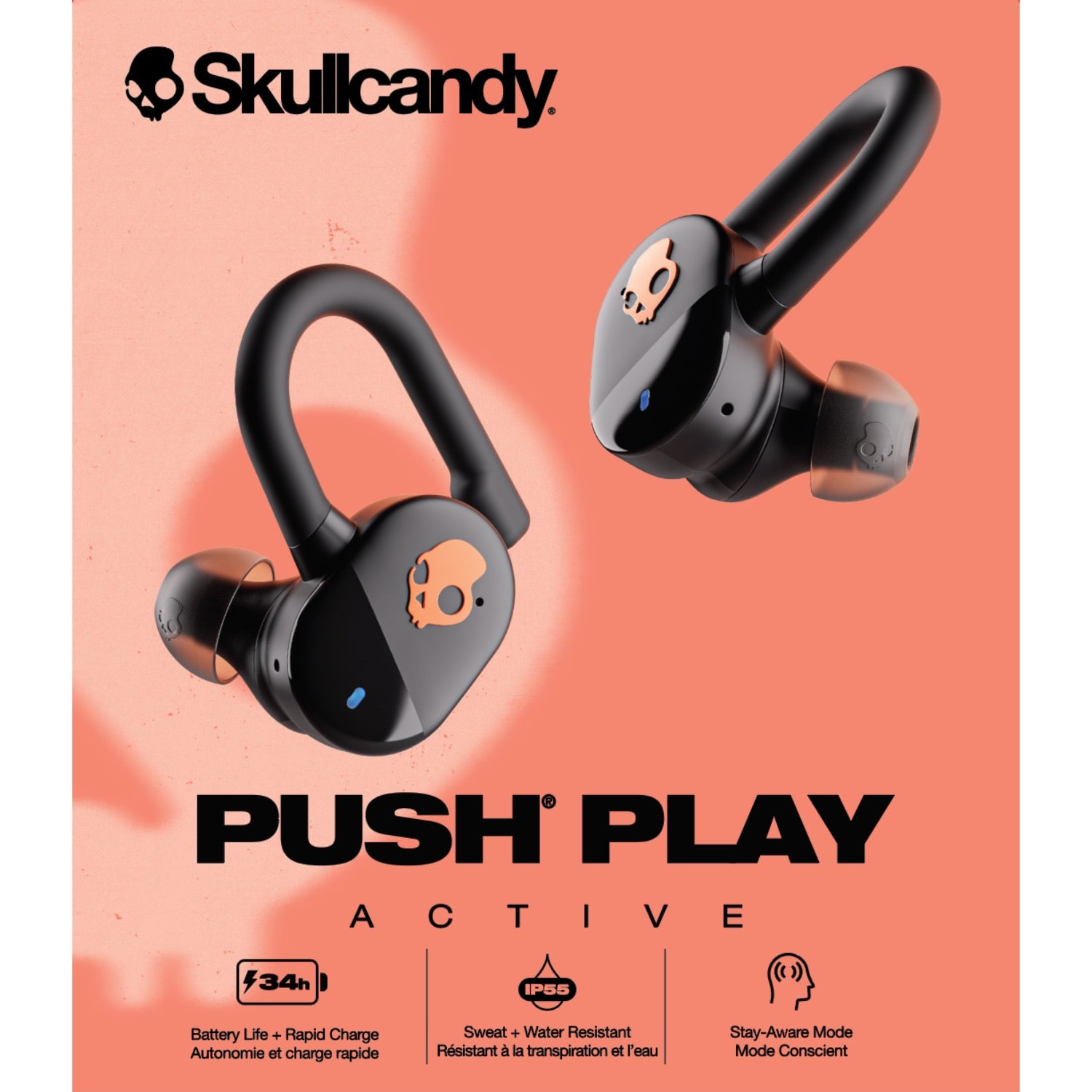 Push® Play Active True Wireless Earbuds 6